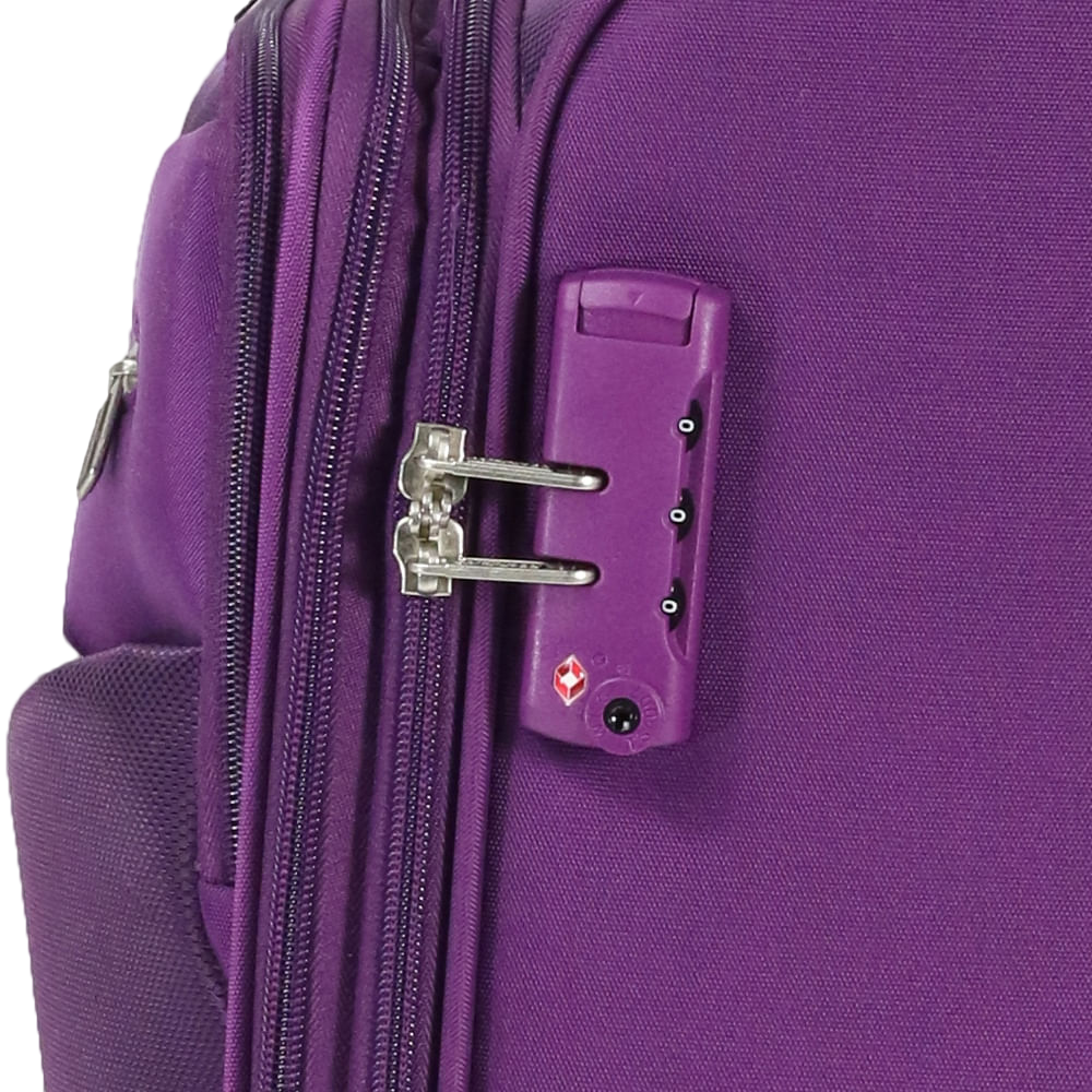 Mala American Tourister Fiji Vinho Média