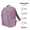 Mochila para notebook 16" feminina Bradford Roxa