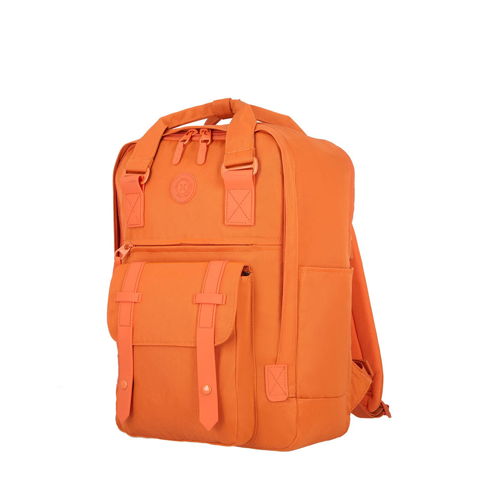 Mochila para laptop mujer Portland 15.6'' naranja