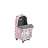 Mochila de Rodinha feminina infantil New Run rosa