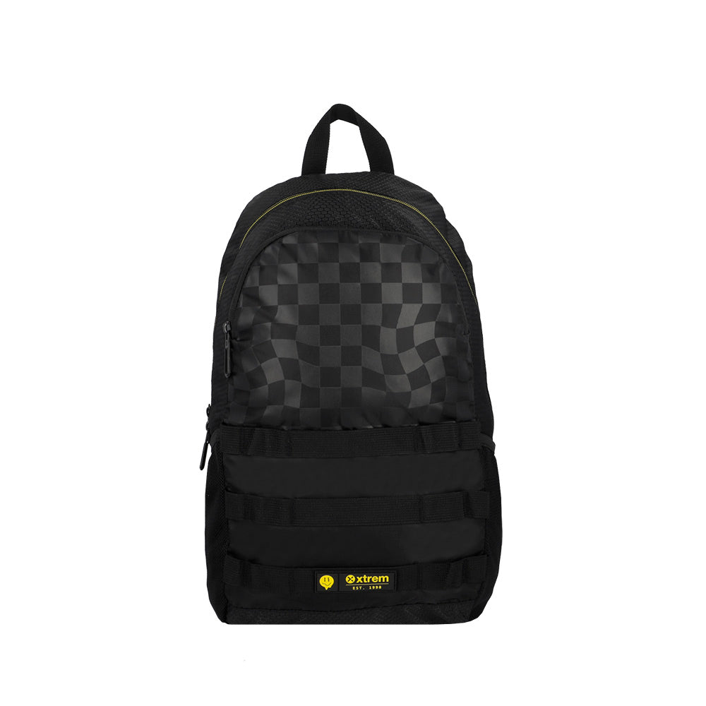 Mochila para Notebook 15" masculina Clinton Preta e Amarela