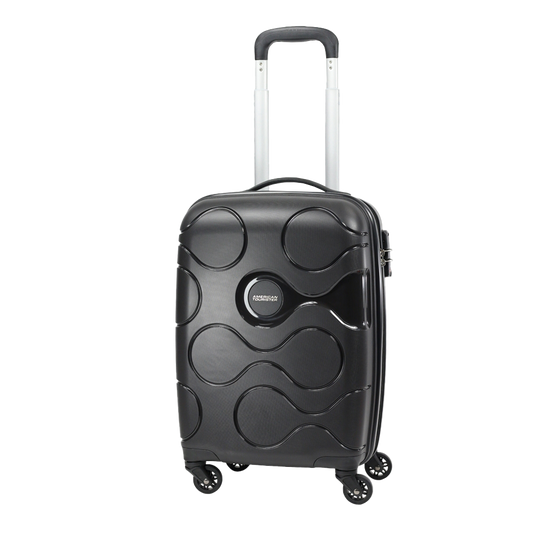 Mala de Viagem Pequena Rodas American Tourister Acura Preta