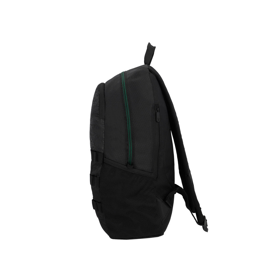 Mochila para Notebook 15" masculina Clinton Preta e Verde