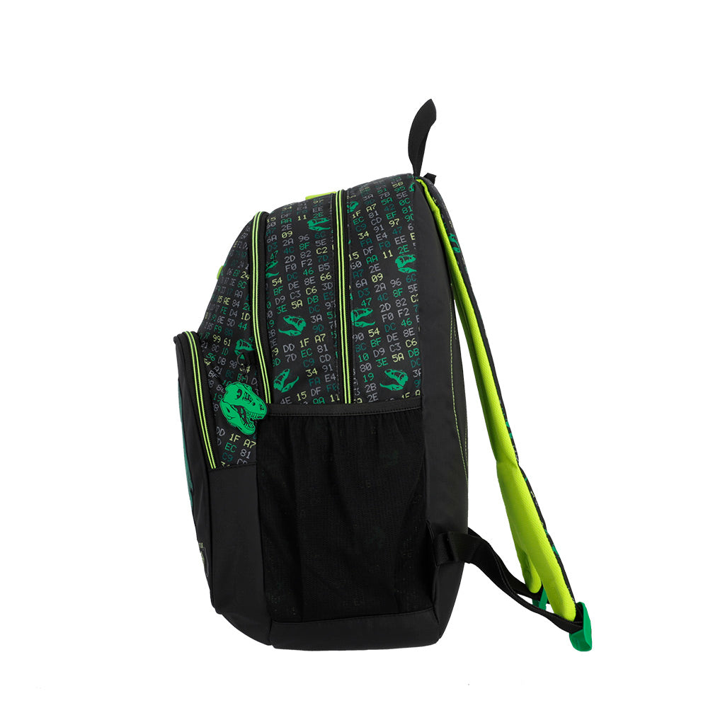 Mochila masculina infantil Hopper Dino Verde