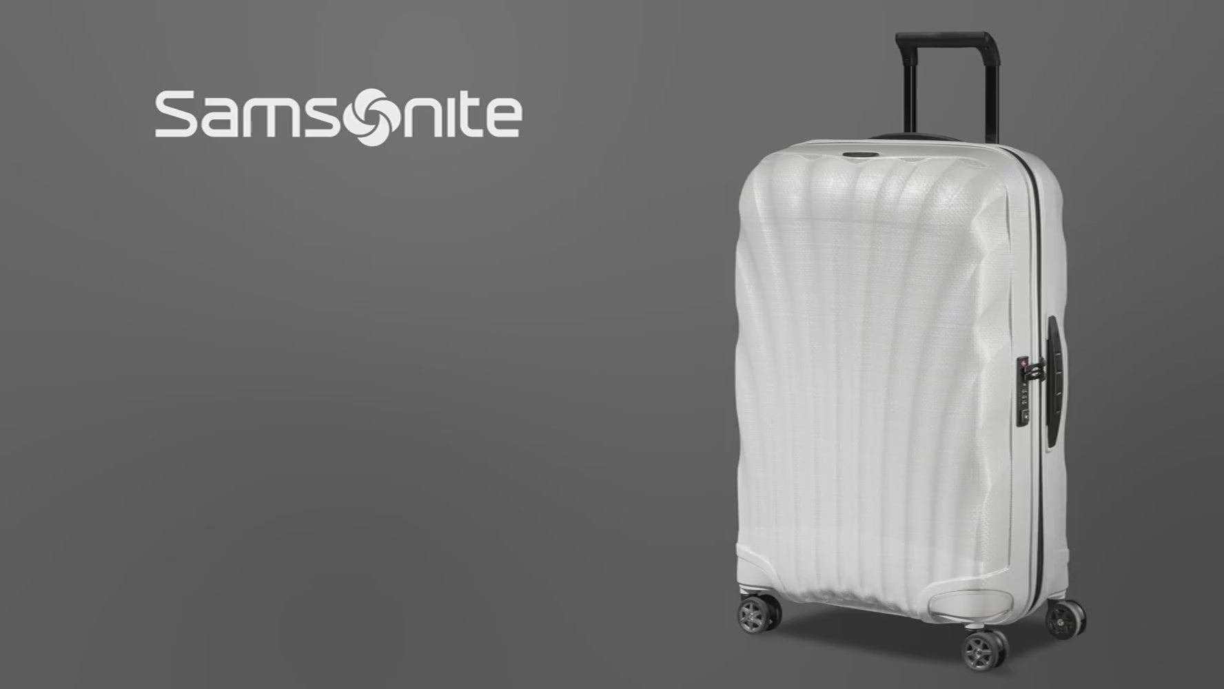 Mala de Viagem Samsonite C-Lite Média Preta