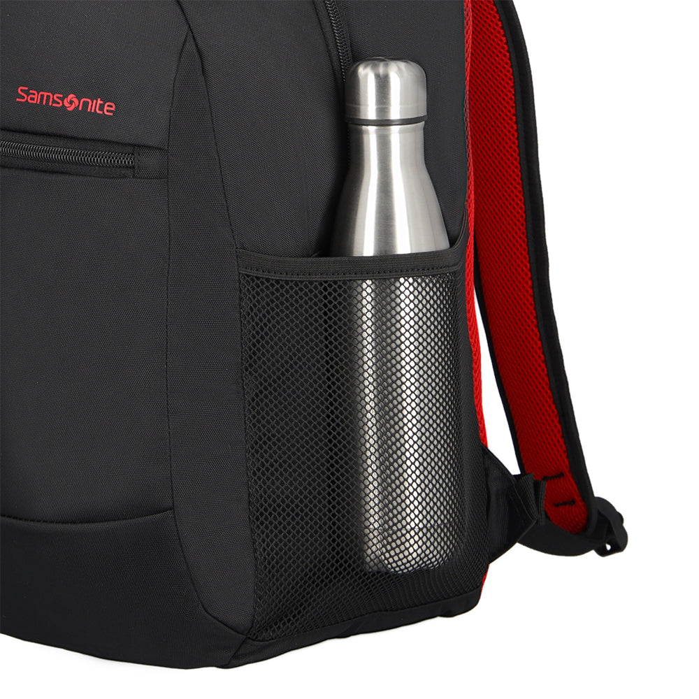 Mochila para hombre Acceleration Storm negro/rojo