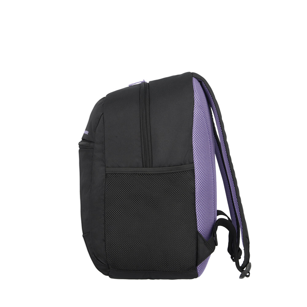 Mochila para mujer Acceleration Storm negro con morado